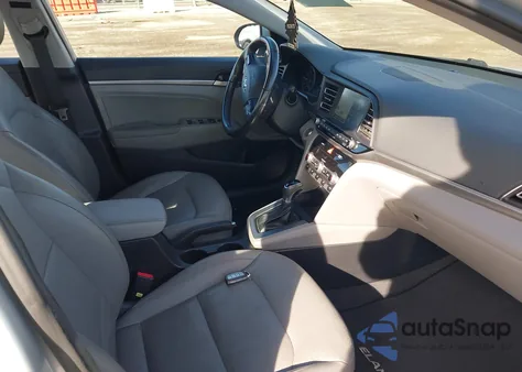 2019 Hyundai Elantra Limited from USA, damaged, VIN KMHD84LF8KU738167